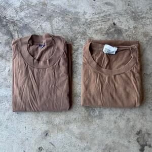 Vintage 80s military blank tee bundle